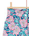 Shorts blu e rosa bambina NAFICSHORT1 / 22S901U3SHO715