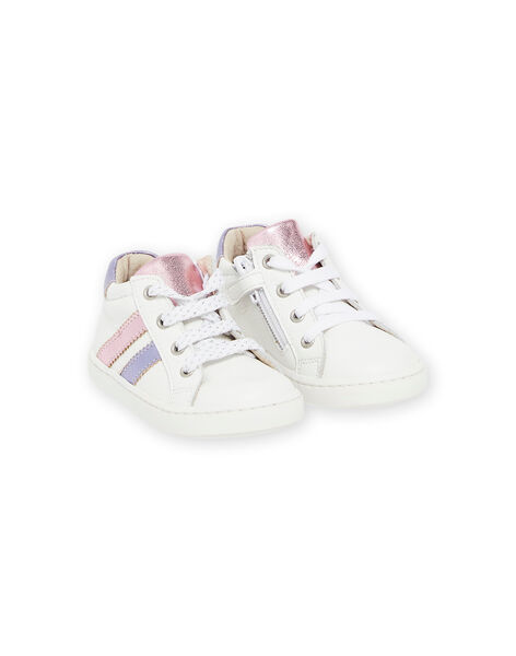 Sneakers alte in pelle RIBASMETAL / 23KK3721D3F000
