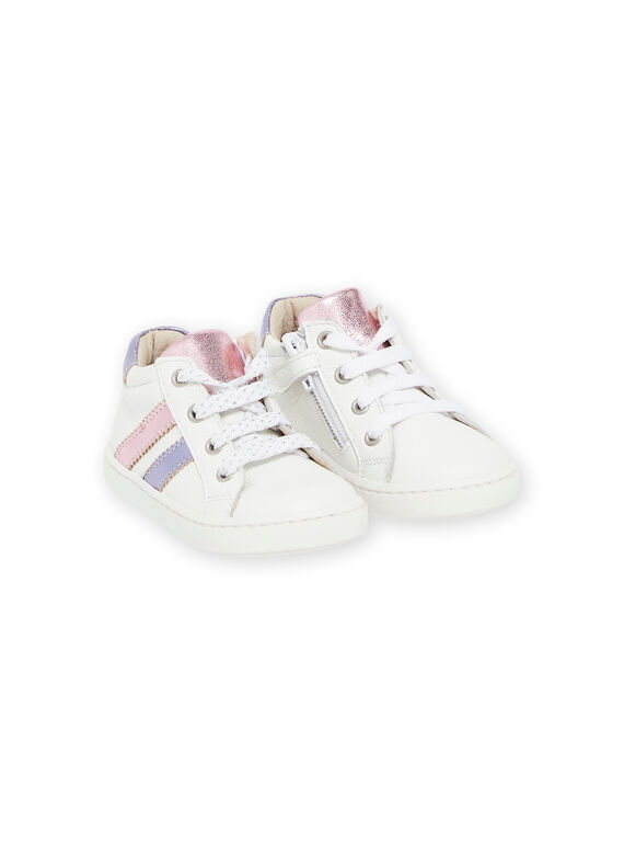 Sneakers alte in pelle RIBASMETAL / 23KK3721D3F000