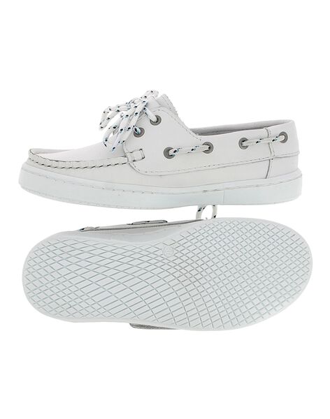 Boys' boat shoes CGBATVELAC / 18SK36W2D4N000