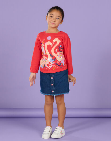 T-shirt con motivi fantasia con glitter e paillettes RAPURTEE2 / 23S901L1TMLF503