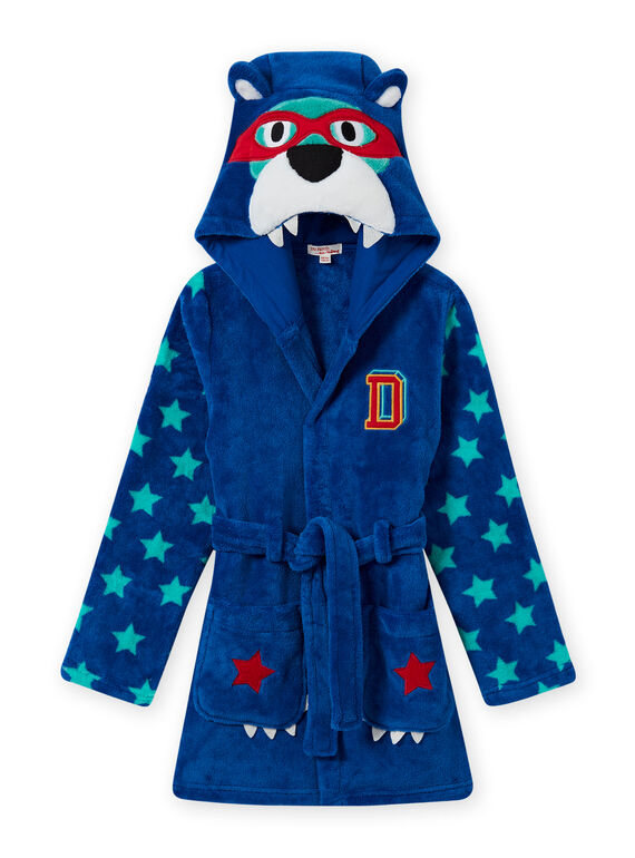 Vestaglia blu motivi orsetti bambino MEGOROBOURS / 21WH1281RDC702