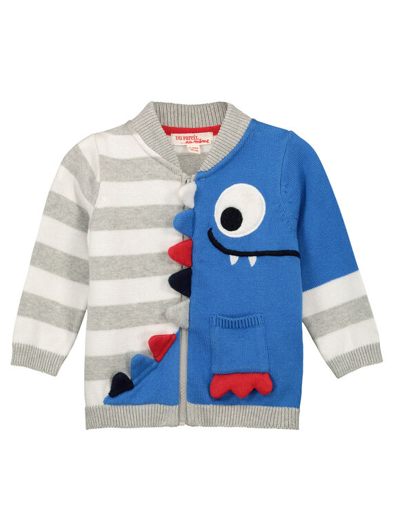 Cardigan con cerniera neonato FUTOGIL / 19SG10L1GIL099