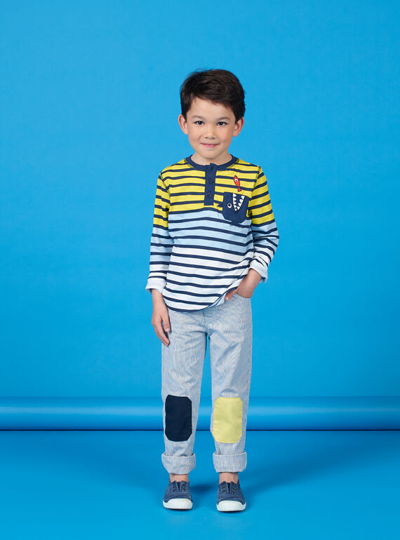 Pantaloni a righe bambino LONAUPAN / 21S902P1PAN070