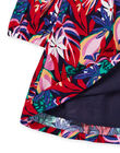 Abito con stampa tropicale RANAUROB1 / 23S901N2ROB070