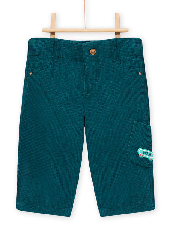 Pantaloni petrolio neonato MUTUPAN1 / 21WG10K1PAN714