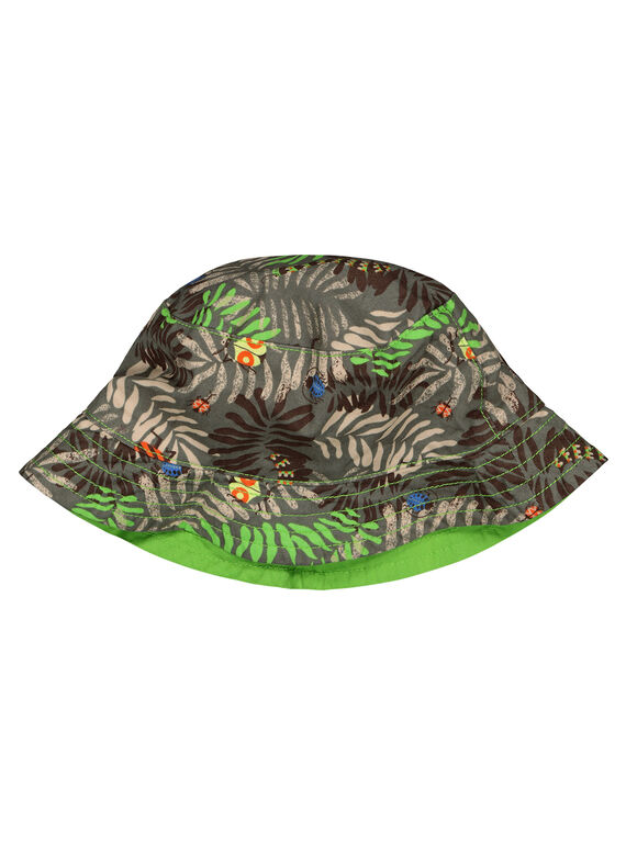 Cappello da pescatore con stampa tropicale bambino FYOYEBOB / 19SI02M1CHA626