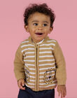 Cardigan con stampa a righe RUNEOGIL / 23SG10O1GILA014