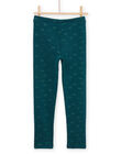 Leggings con stampa arcobaleno verde PAJOLEG4 / 22W901C7PANG633