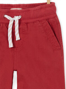 Pantaloni cargo rosso - Bambino LOROUPAN / 21S902K1PANF506