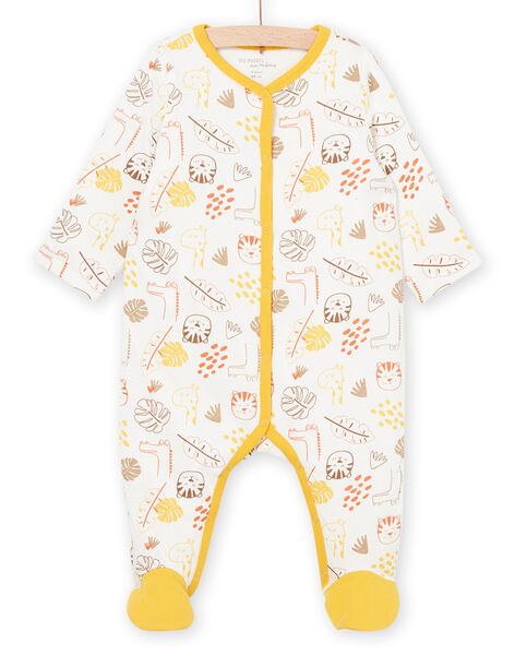 Tutina con stampa savana PEGAGRESAV / 22WH1424GRE001