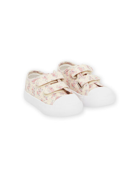 Sneakers in tela con stampa a fiori RITOILAOP1 / 23KK3772D16001