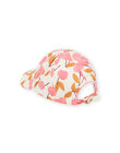 Cappellino ecrù con stampa ciliegie RYACAP1 / 23SI01B1CHA003