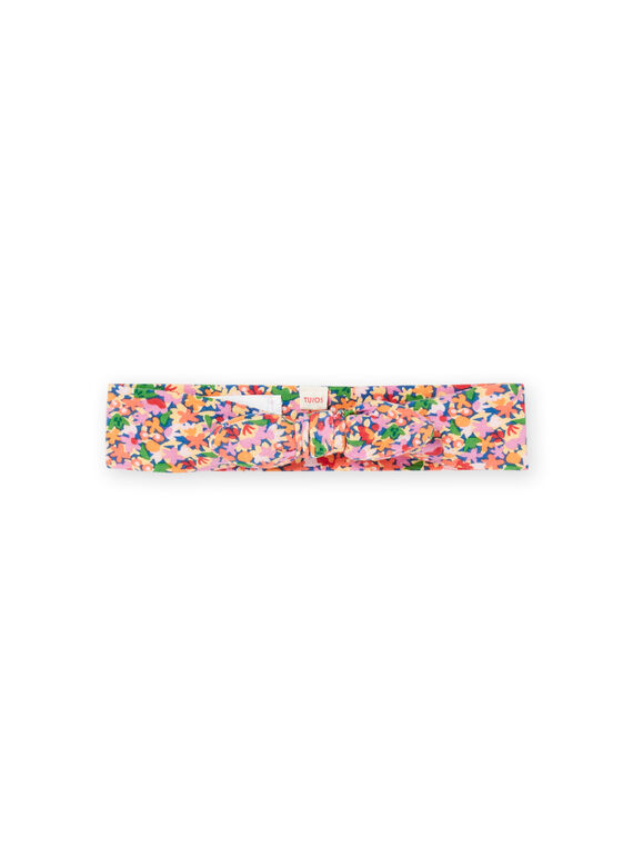 Fascia celeste con stampa fiori RYIPOPBAN / 23SI09X1BANC204