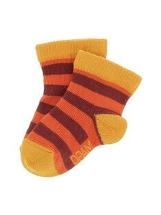Baby boys' striped socks CYUJOCHO10B / 18SI10S8SOQ099