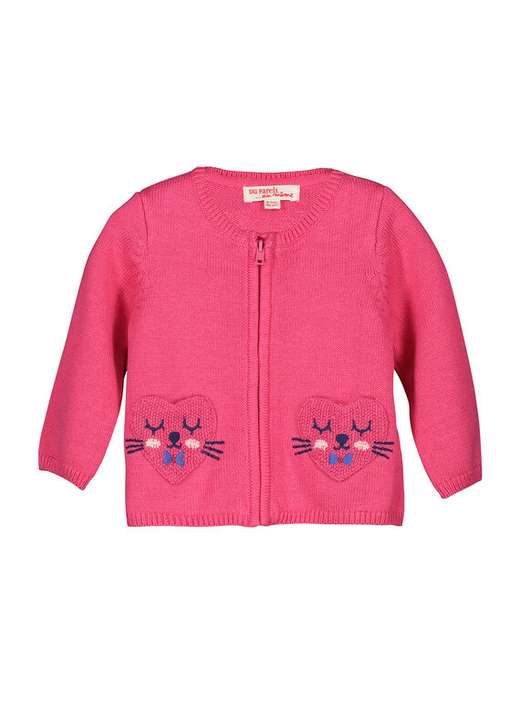 Cardigan con cerniera neonata FICOCAR2 / 19SG0982CAR030