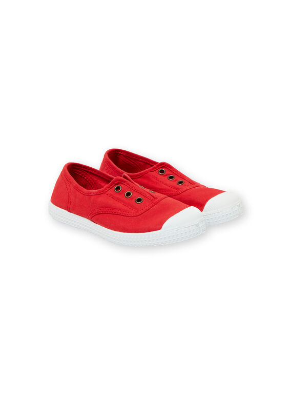 Sneakers rosse bambino FGTENRED / 19SK36B5D16050