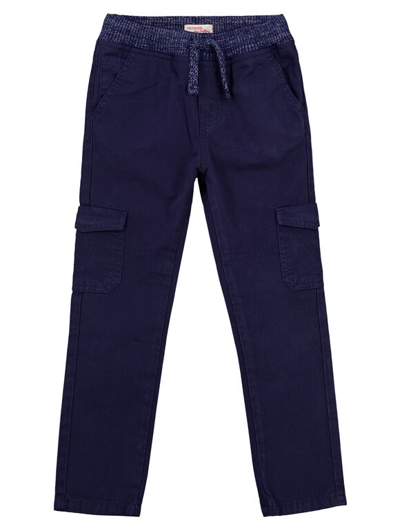 Pantaloni Cargo Elasticizzati Navy GOJOPAMAT1 / 19W90245D2B070