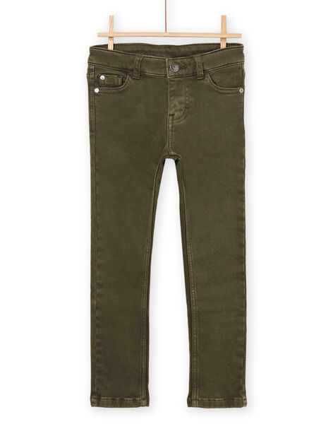 Pantaloni kaki in tela POJOPAKNI1 / 22W902B5PAN609