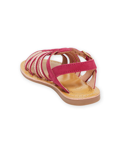 Sandali alla schiava fucsia bambina NASANDANNE / 22KK354FD0E304