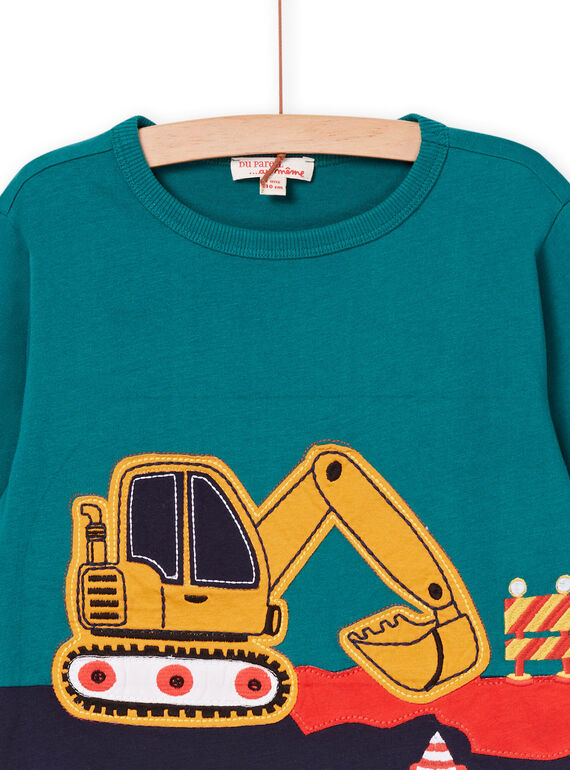 T-shirt a maniche lunghe con motivo dinosauro POPRITEE5 / 22W902P5TML060