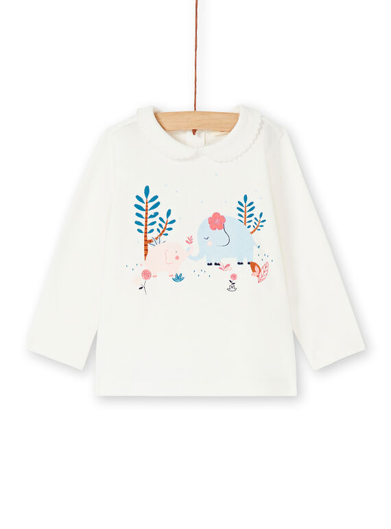 Off white BABY BLOUSE KISABRA / 20WG09O1BRA001