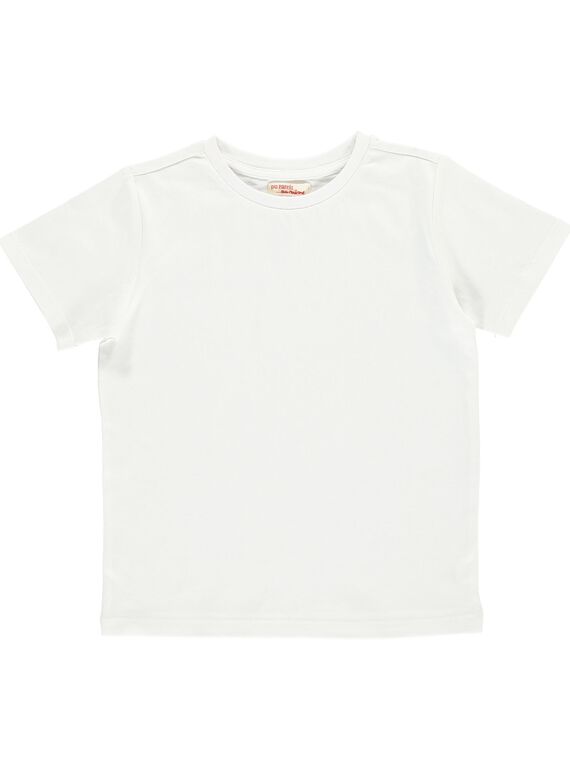 Boys' short-sleeved T-shirt DOJOTEE3EX / 18W90233D31A001