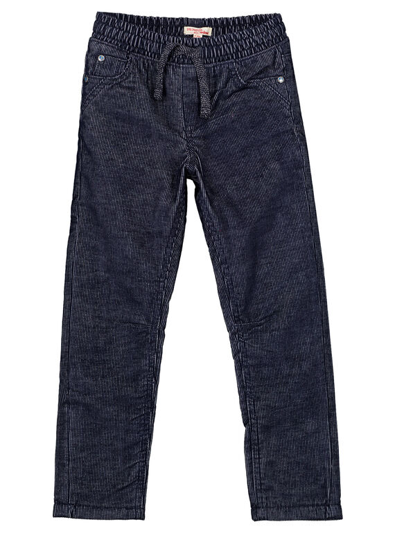 Pantaloni in Velluto Bicolore con Fodera in Pile GOTUPAN1 / 19W902Q1PAN705