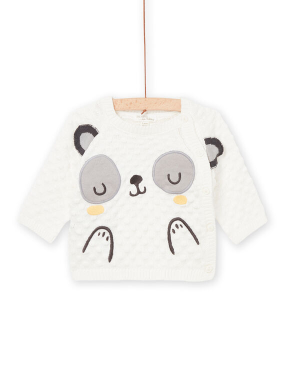 Maglia con stampa panda 3D POU1GIL1 / 22WF0582GIL001