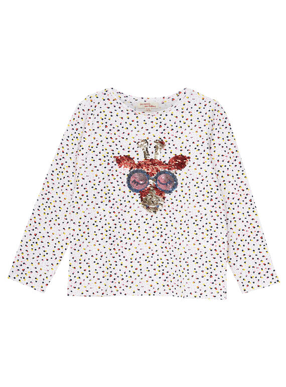 T-Shirt Maniche Lunghe Ecrù JATROTEE2 / 20S901F2TML001