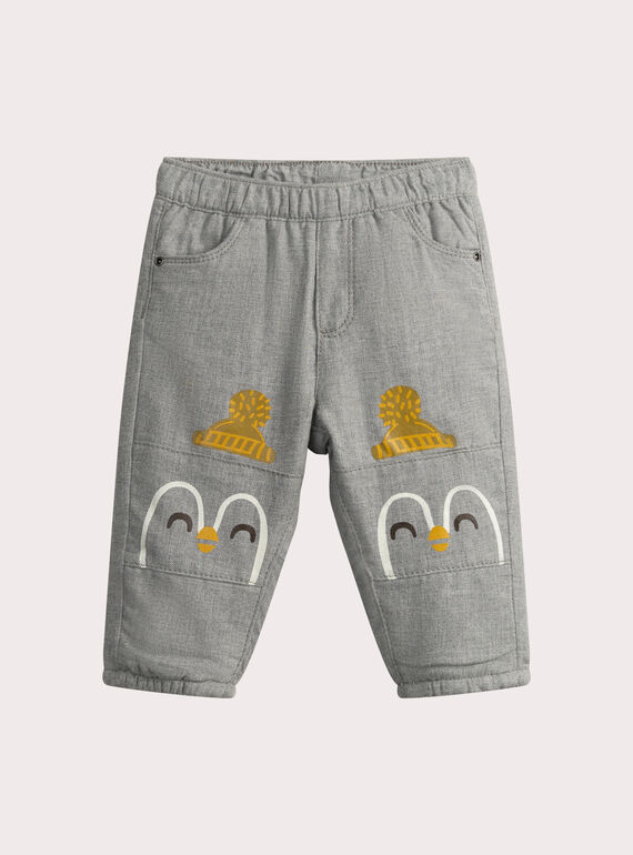 Pantaloni animati da pinguino per bambino  VUBAJEAN / 24WG10Q1JEAJ909