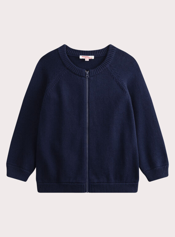 Navy KIDS CARDIGAN WOMAGIL / 25S90261GIL705