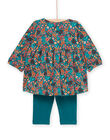 Abito e leggings con stampa a fiori PIPRIENS / 22WG09P1ENS714