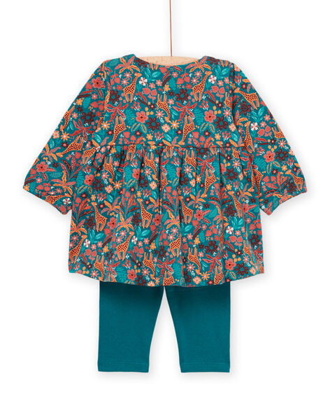 Abito e leggings con stampa a fiori PIPRIENS / 22WG09P1ENS714