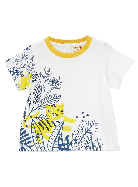 T-Shirt Maniche Corte Ecrù JUTROTI1 / 20SG10F2TMC001