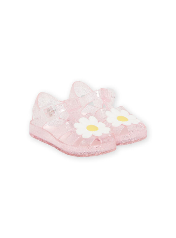 Sandali da spiaggia e mare con motivo fiore neonata NIBAINDAISY / 22KK3781D34030