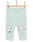 Blusa con stampa a fiori e pantaloni POU1ENS2 / 22WF0381ENS001