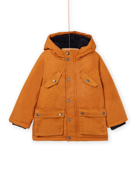 Parka tinta unita con cappuccio POGROPAR1 / 22W902F2PAR804