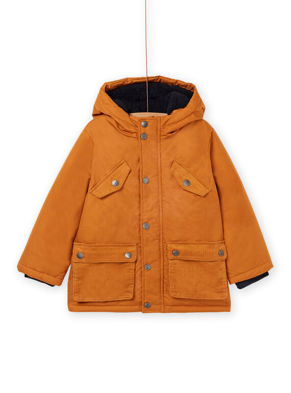 Parka tinta unita con cappuccio POGROPAR1 / 22W902F2PAR804