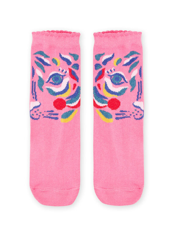 Calze macaron con motivo tigre RYANAUCHO / 23SI0174SOQD318