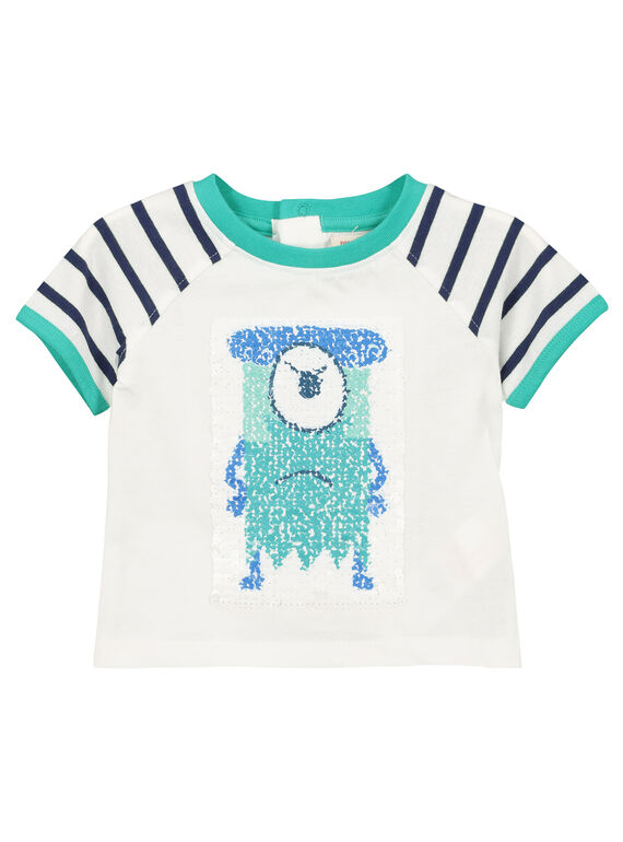 T-shirt double face neonato FUNETI2 / 19SG10B2TMC000