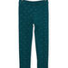 Leggings con stampa arcobaleno verde