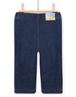 Jeans denim scuro motivi arcobaleno neonato NULUJEAN / 22SG10P1JEAK005