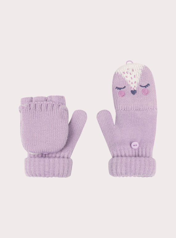 Mauve GLOVES & MITTENS VYAJOGAN2 / 24WI01N1GAN328