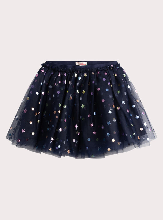 Navy SKIRT VAWAJUP1 / 24W901T1JUP070
