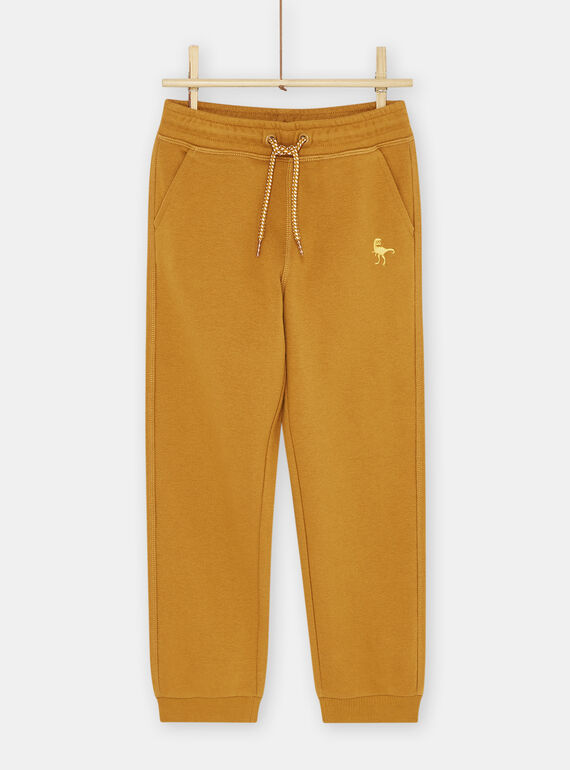 Pantaloni sportivi caramello bambino SOJOJOB3 / 23W902B4JGB809