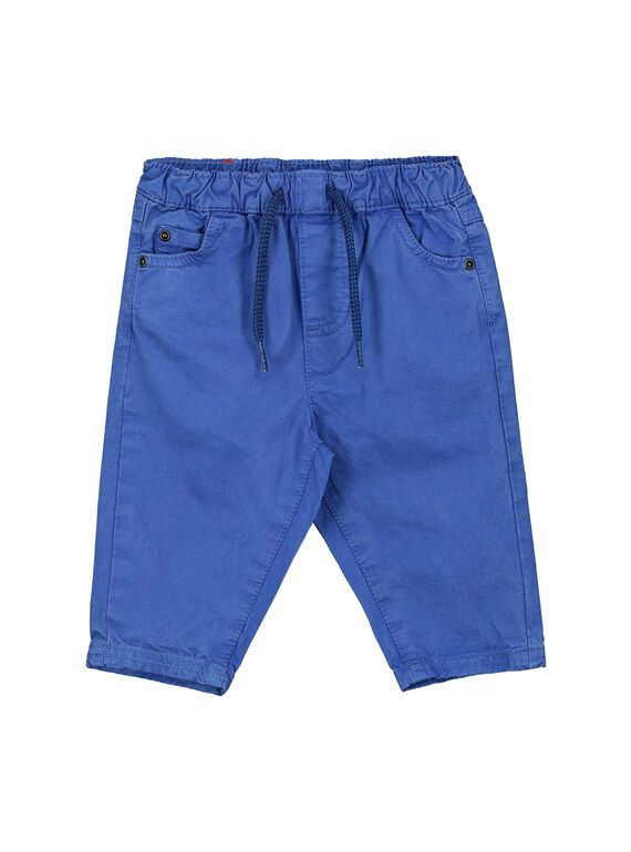 Pantaloni blu neonato FUJOPAN2 / 19SG1032PANC207