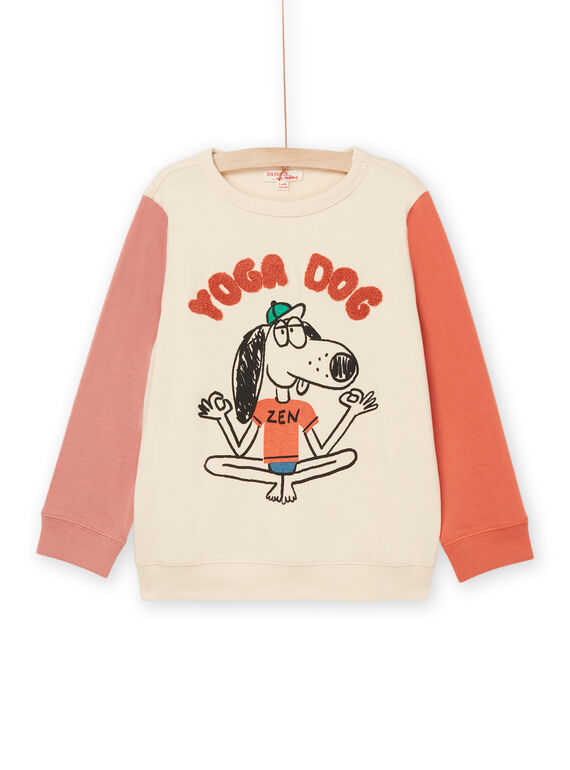 T-shirt con motivo cane yoga RODAYTEE2 / 23S902M2TMLA002