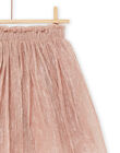 Gonna plissé in lurex RANEOJUP1 / 23S901O2JUP321
