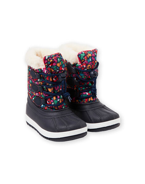 Apres Ski Multicolore Leopard Enfant Fille Achat En Ligne Chaussures Fille Dpam